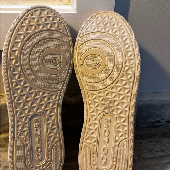 Coach Carnation/Chalk Canvas Sneakers - Picture 5 of 5